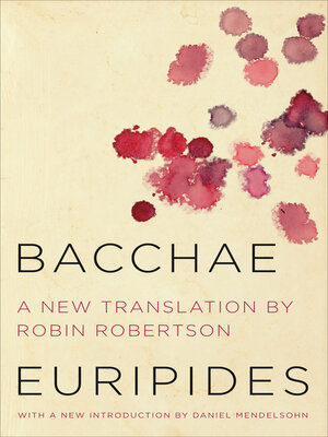 cover image of Bacchae
